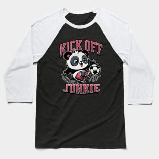 Kick Of Junkie Football Player Gift Baseball T-Shirt